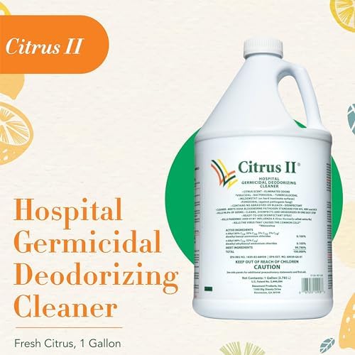 Citrus II Hospital Deodorizing Cleaner 1 Gallon Refill
