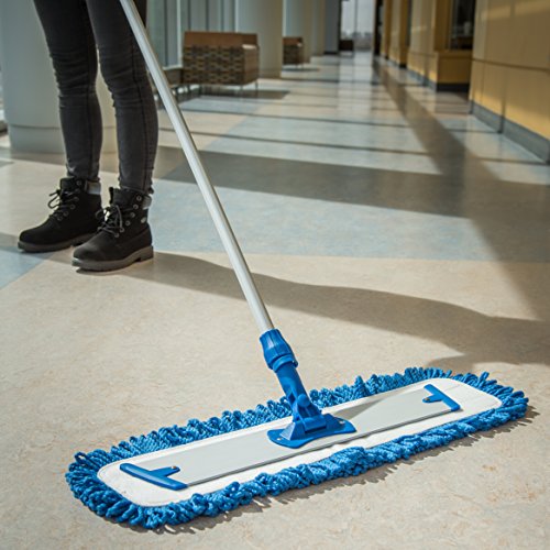 Flo-Pac Dry Mop Pad 24 Inches Blue 1
