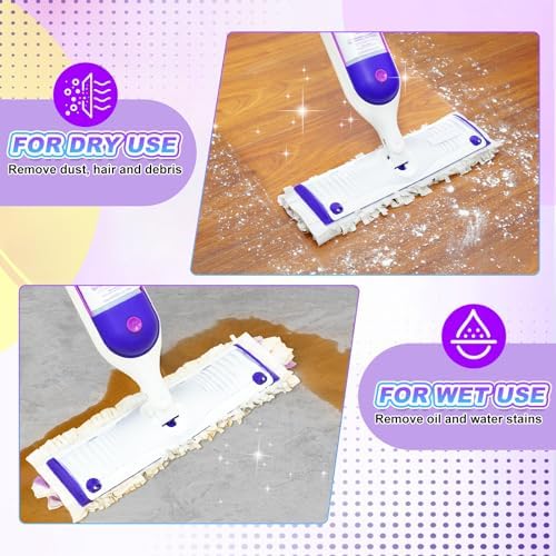 YagoDago 24 Pack Swiffer Power Mop Refill Pads - Multi-Surface Cleaning