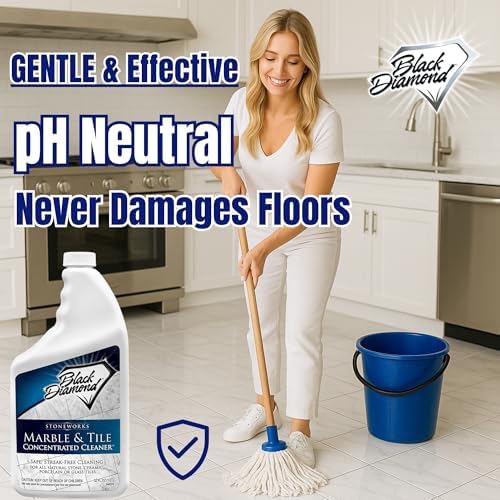 Black Diamond Marble Tile Floor Cleaner - 1 Quart