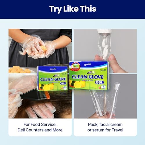 Cleanwrap Disposable Gloves Short and Long LDPE BPA Free