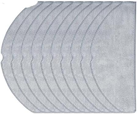 4 Pack Mop Cloths Compatible with Vyzzle D10 V20 L10 Robotic Vacuum