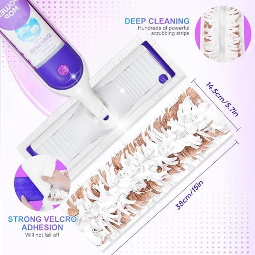 Disposable Mop Pads for SWiffer PowerMop 5 Count Refill