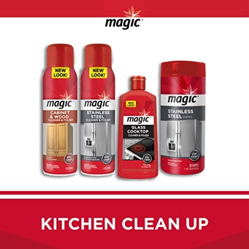 Magic Stainless Steel Cleaner 17 Ounce - Stay Clean Tech for Appliances