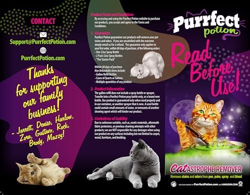 CATastrophe Remover 32oz Spray for Pet Stains