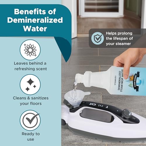Steam Go Demineralized Water - 32oz Multi-Surface Cleaner