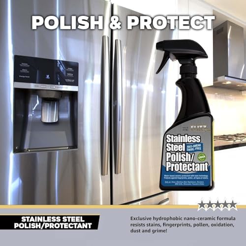 Flitz Stainless Steel Polish Protectant - 16oz USA Made
