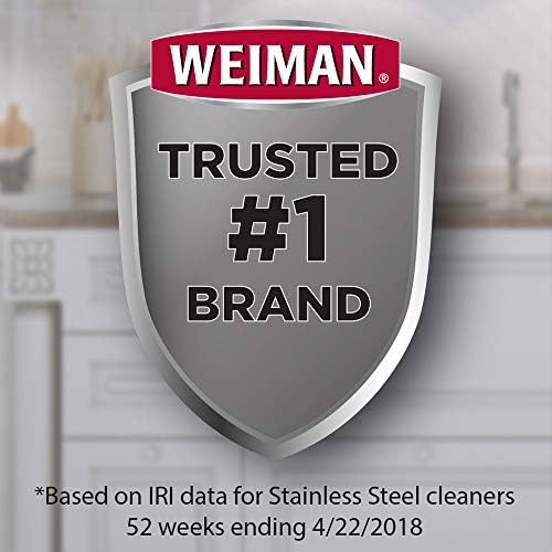 Weiman Stainless Steel Cleaner Polish 2 Pack