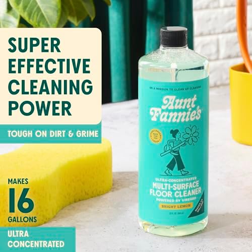Aunt Fannies Ultra Concentrated Floor Cleaner Vinegar Wash 32 oz