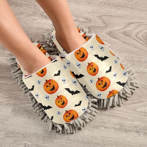 Burbuja Microfiber Dust Mop Slippers for Home Cleaning