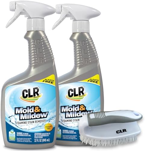 CLR Mold Mildew Clear Stain Remover Spray with Brush
