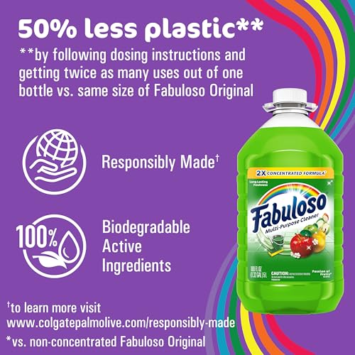 Fabuloso Passion Fruit All-Purpose Cleaner 2X Pack of 3