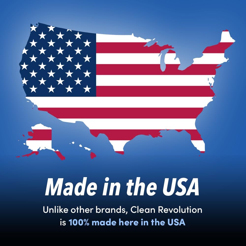 Clean Revolution Multi Surface Cleaner Refill 1 Gallon Non-Toxic Eco-Friendly Plant-Based