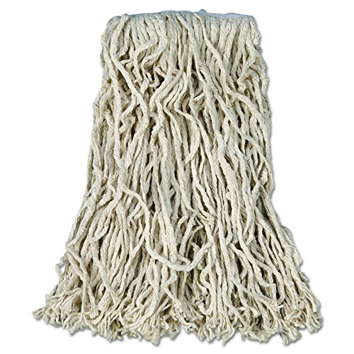 Rubbermaid Commercial V11600 Cotton Wet Mop Head 16 oz Pack of 12