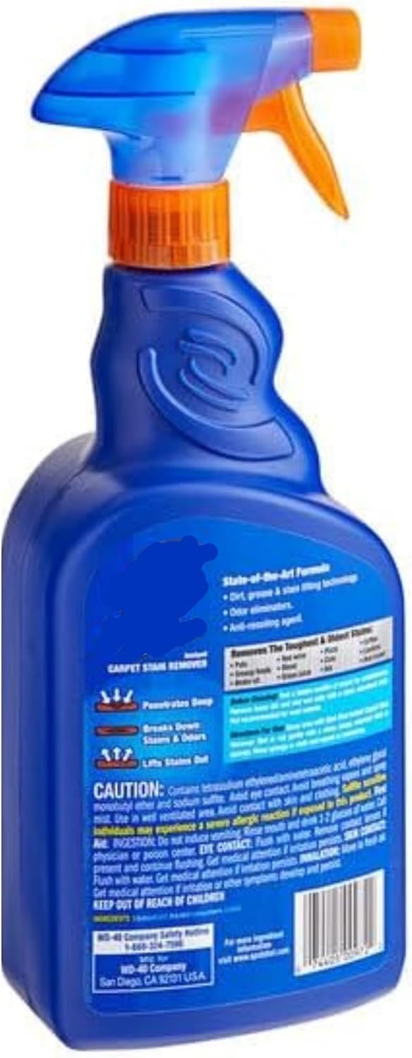Spot Shot Professional Instant Carpet Stain Remover 32 oz Trigger Spray Pack of 2