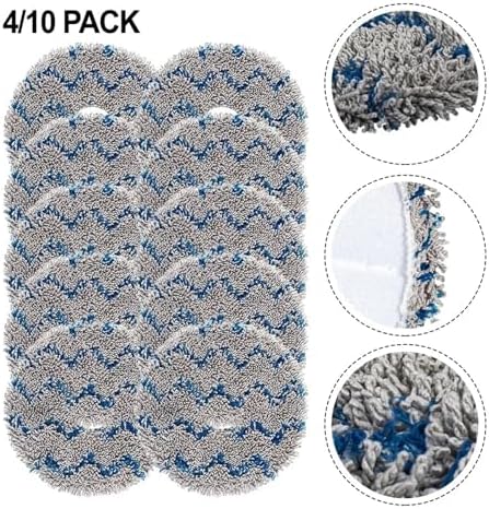 4 Pack Replacement Mop Cloth for DEEBOT N30 and Omni