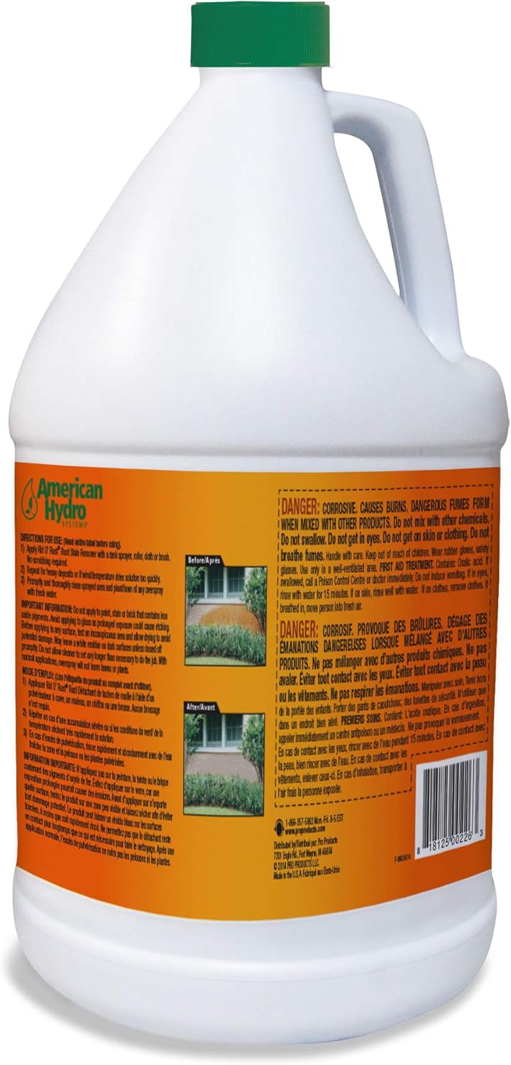 Pro Products Rid O Rust Cleaner and Prevention Pack 8 Bottles Total 1