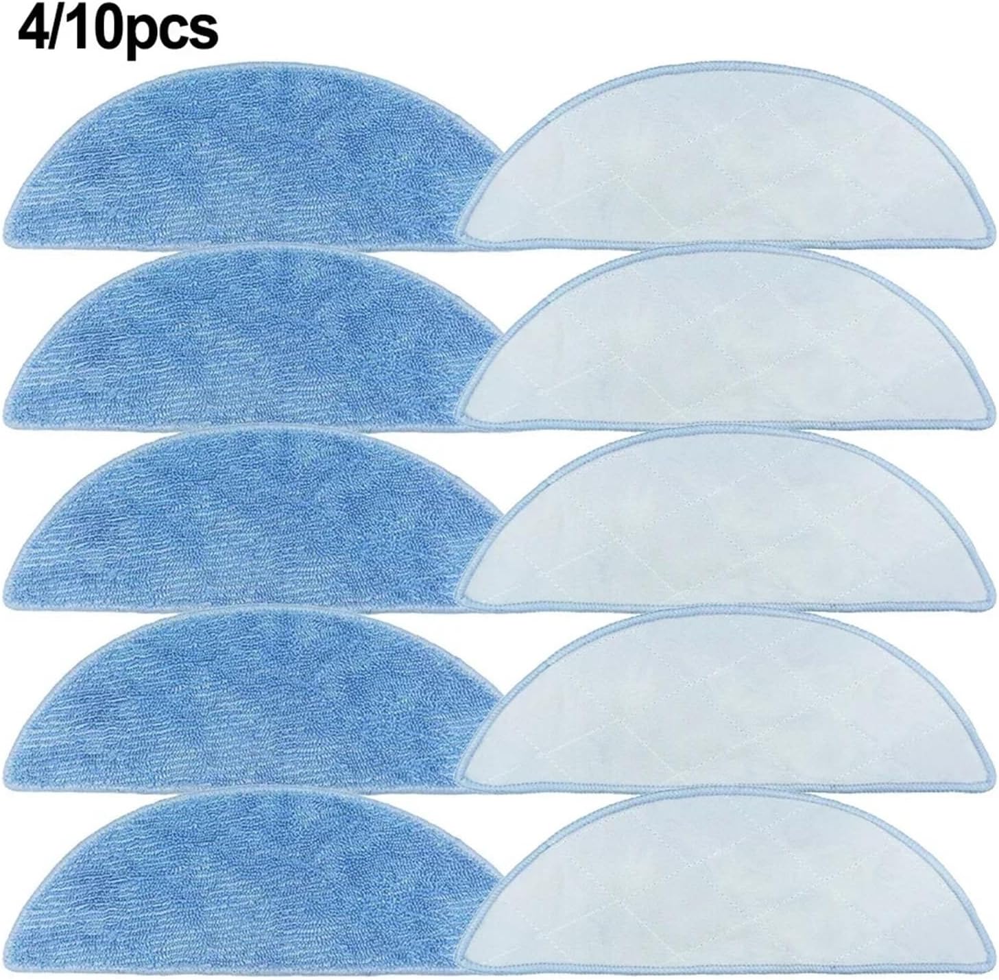 Vamarads Microfiber Mop Pads 4 Pack Compatible with Ecovacs YEEDI Y1 Pro Robot Vacuum Cleaner