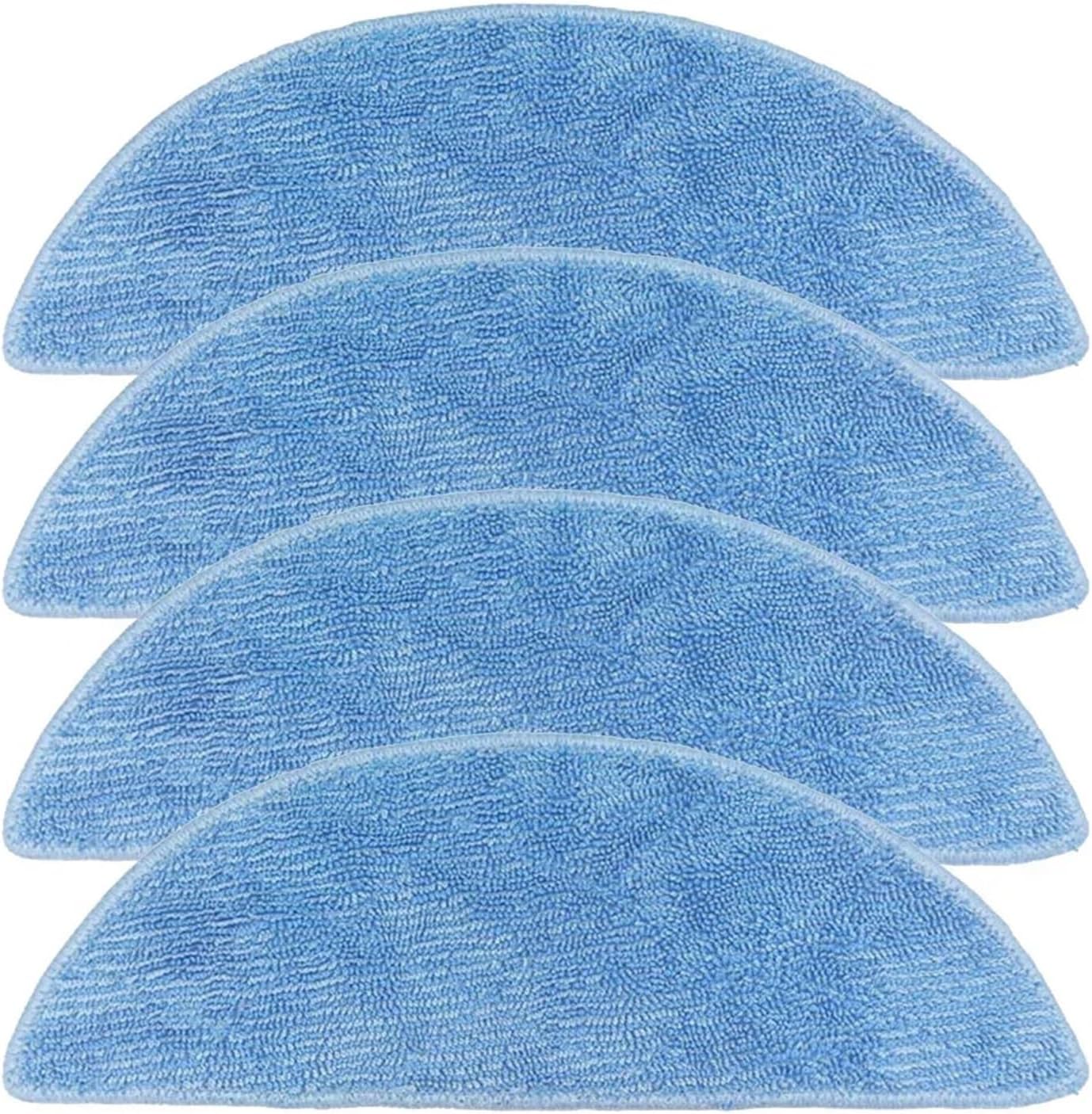 Vamarads Microfiber Mop Pads 4 Pack Compatible with Ecovacs YEEDI Y1 Pro Robot Vacuum Cleaner