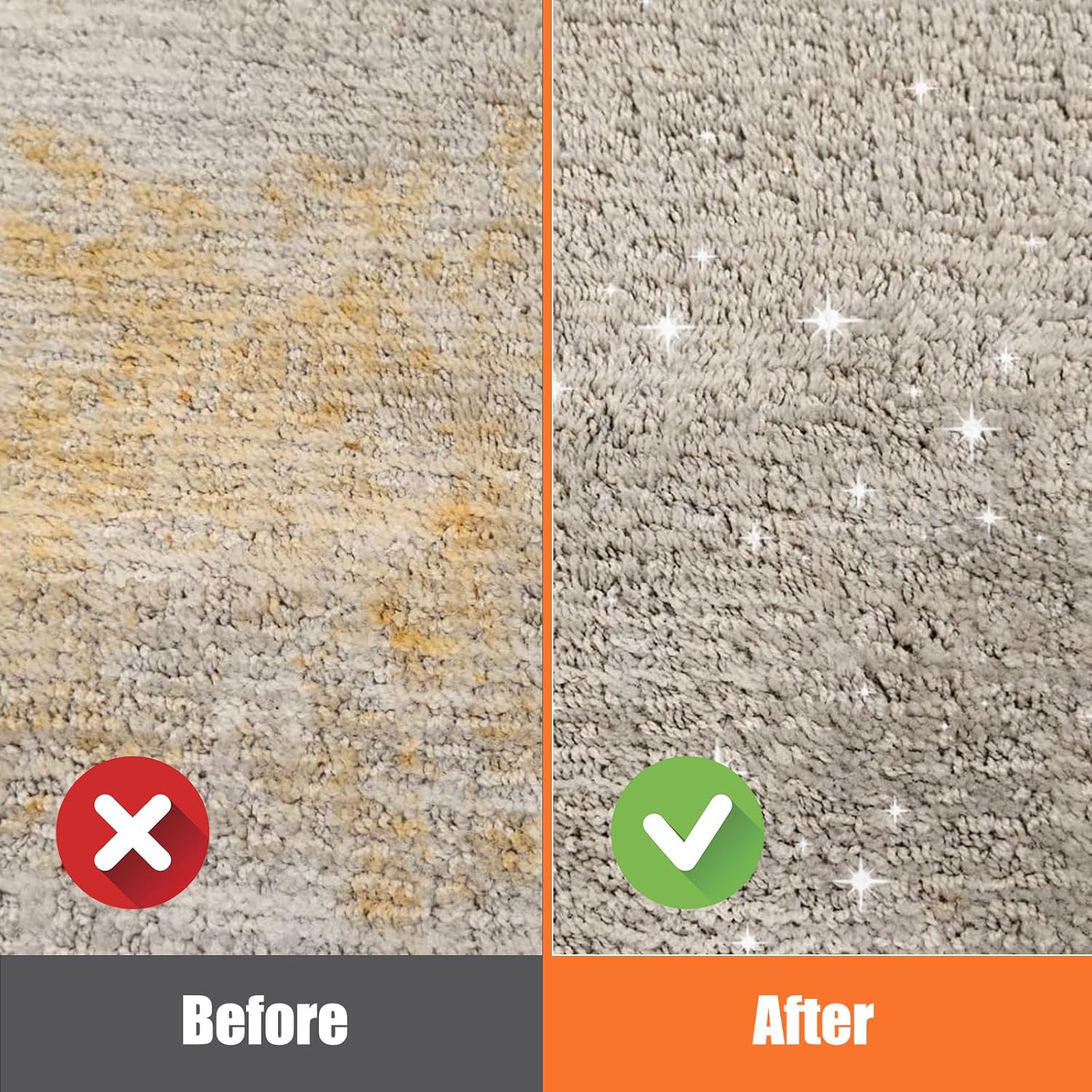 XANGNIER 5Pcs Carpet Scrub Brush Kit - Stiff Bristle Crevice Leaning Cloth for Home Car Cleaning